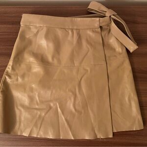 Wilfred Light Brown Mini Skirt
